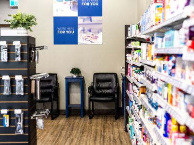 Medication at Kipp Mallery pharmacy in Kamloops BC.