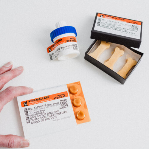 Dog medicine from Kipp-Mallery Pharmacy