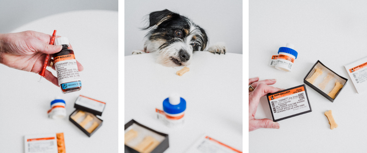 Compounded medication for dogs and cats from Kipp-Mallery Pharmacy